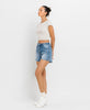 Rebecca HIGH RISE WAIST CLEAN CUT A LINE SHORTS