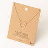 Heart Cutout Pendant Necklace