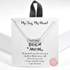 My Dog My Heart dainty bone necklace