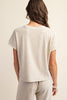 Ivory SS Knit Shirt