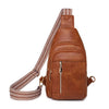 Fashionable Retro PU Crossbody Bag