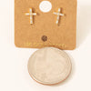 Mini Cross Stud Earrings