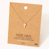 Dainty Mini Cross Pendant Necklace