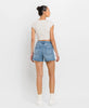 Rebecca HIGH RISE WAIST CLEAN CUT A LINE SHORTS