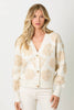 20429 Floral Button Down Cardigan