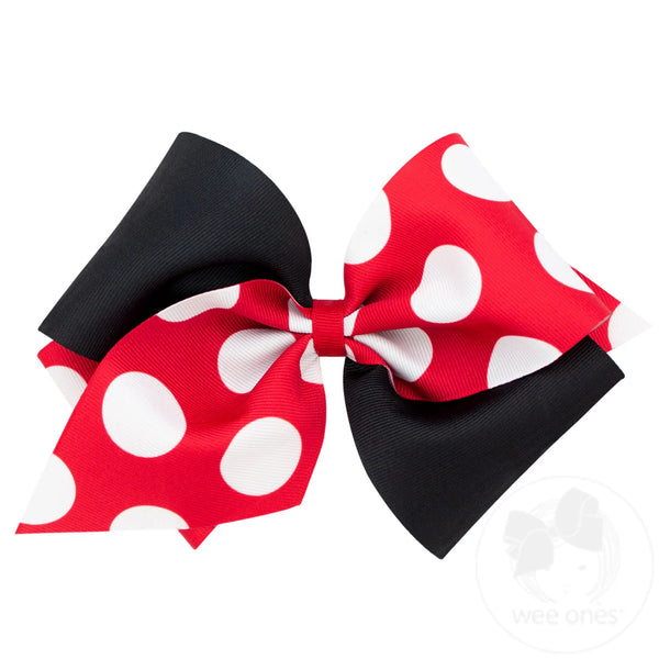 Two-tone Dot Bow