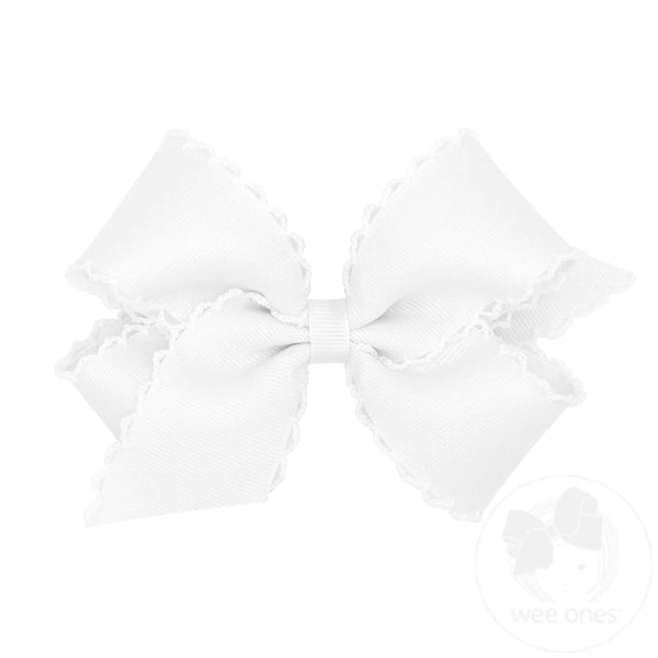 Monotone Moonstitch Bow