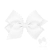 Monotone Moonstitch Bow