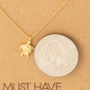 Dainty Turtle Charm Necklace