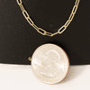 Gold Dipped Chain Link Necklace