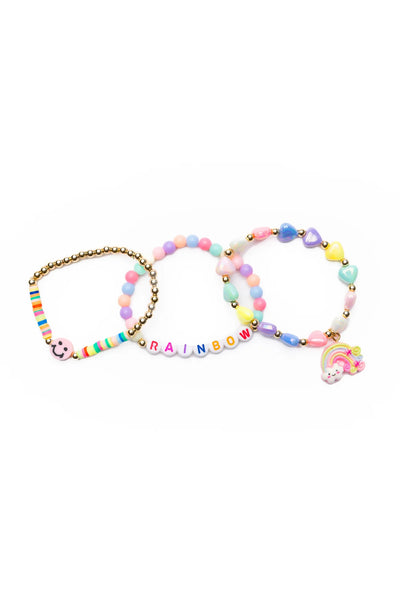 Rainbow Smiles Bracelet 3pc