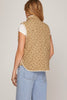 Floral Quilted Vest