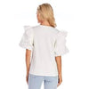 White Franco Top