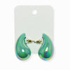 Lightweight Teardrop Stud Earring