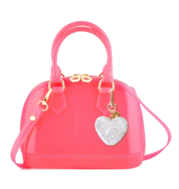 Cate Hot Pink Sparkle w/Charm