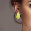 Lightweight Teardrop Stud Earring