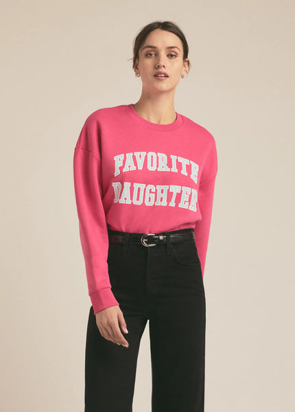 Favorite Daughter Sweatshirt Beetroot