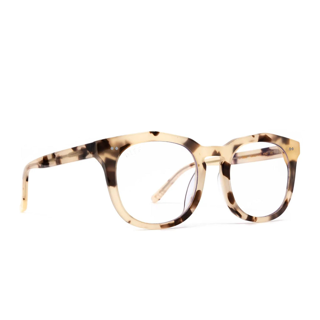 Weston Cream Tortoise Blue Light Glasses